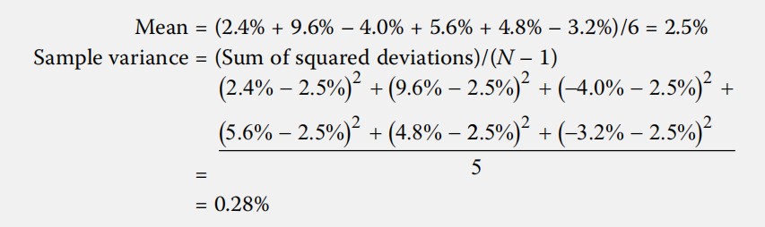 Portfolio Management:Portfolio Risk and Return: Part I