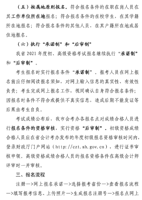 安徽六安2021年高級(jí)會(huì)計(jì)職稱報(bào)名簡章已公布