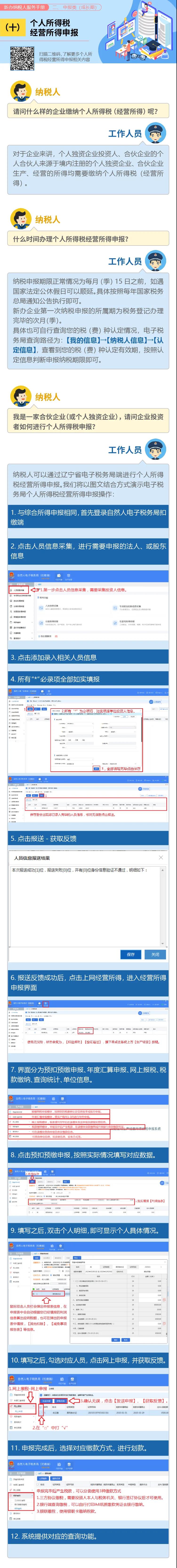 申報馬上用！個人所得稅經(jīng)營所得申報