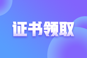 海南2020會(huì)計(jì)中級(jí)證書領(lǐng)取日期公布了嗎？