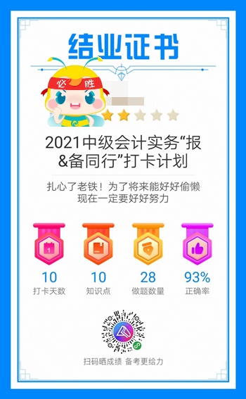 贏2021定制臺歷最后機會！中級打卡活動30日18點開始抽獎！