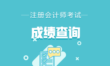 長沙2020年注冊會計師考試成績可以查了嗎？