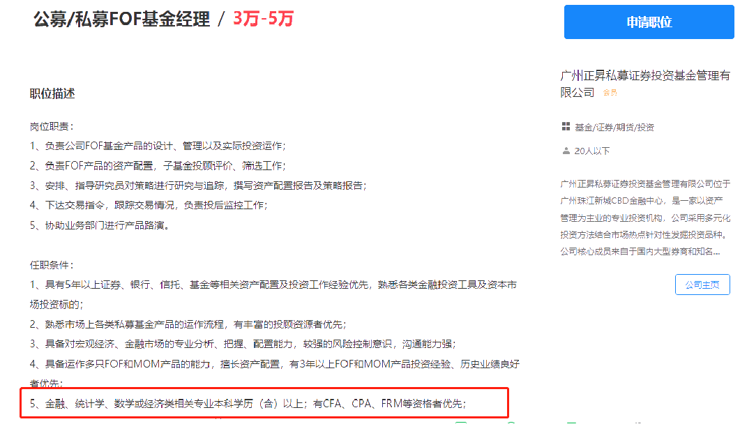 大家都想考CFA，CFA的含金量到底如何？