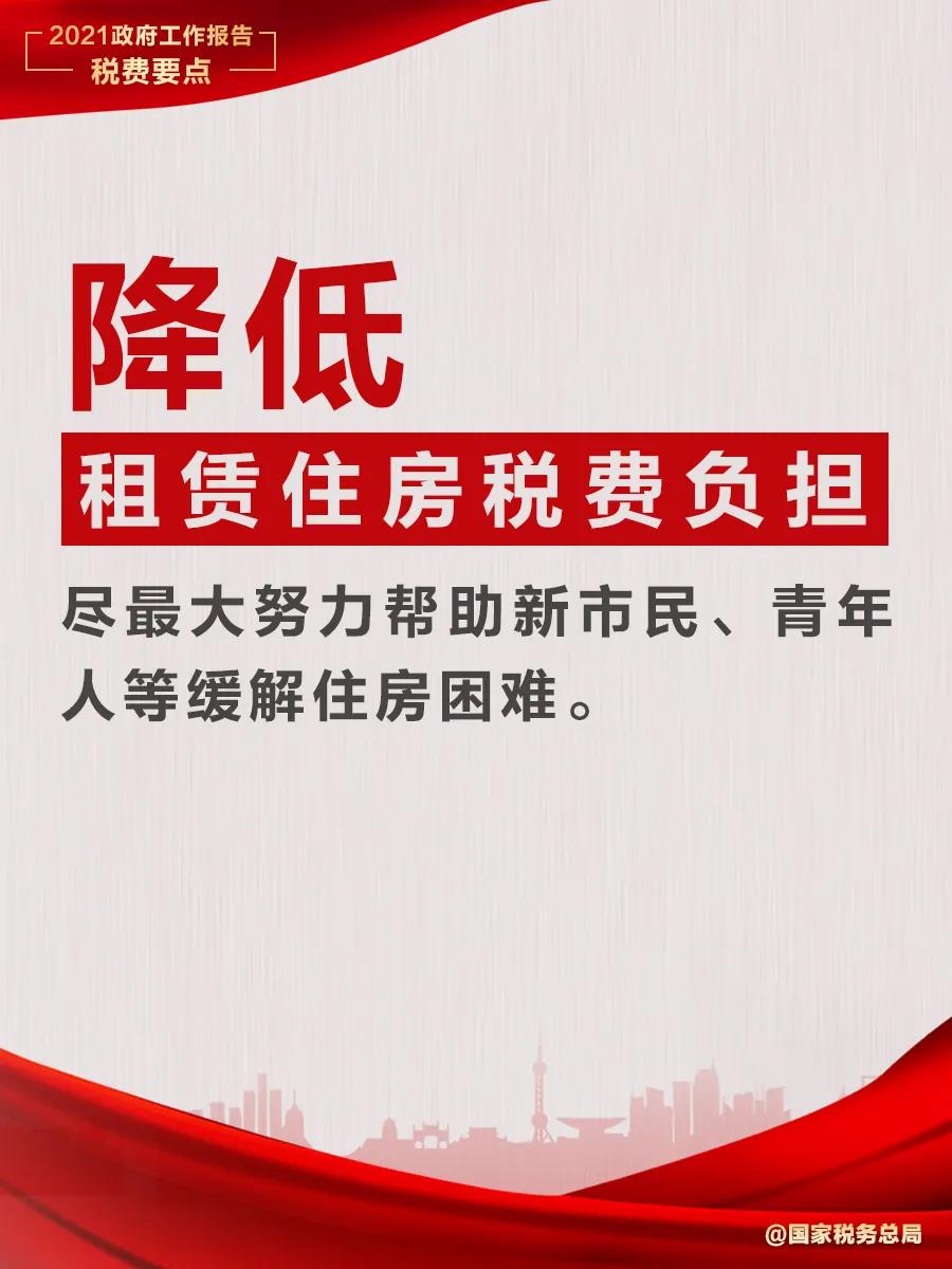 @納稅人繳費(fèi)人：政府工作報(bào)告中的這些稅費(fèi)好消息請(qǐng)查收！