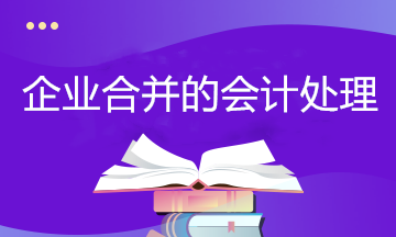 干貨！企業(yè)合并的會(huì)計(jì)處理 有案例~