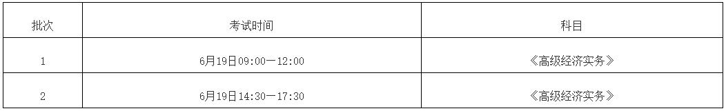赤峰2021年高級(jí)經(jīng)濟(jì)師考試時(shí)間