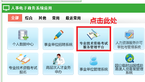 專(zhuān)業(yè)技術(shù)資格考試服務(wù)管理平臺(tái)