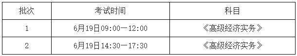 西安2021高級(jí)經(jīng)濟(jì)師考試時(shí)間