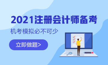 2021年注冊會計師機考模擬系統(tǒng)正式上線?。ㄕ桨妫? suffix=