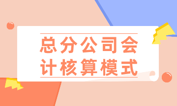 總公司、分公司如何選擇會(huì)計(jì)核算模式？