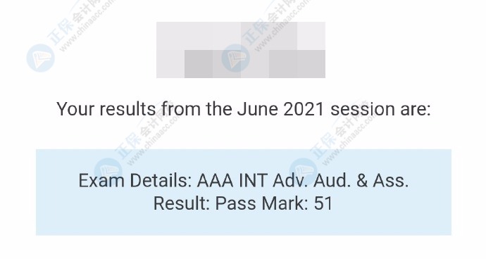 2021年6月ACCA考試成績終于公布啦！網(wǎng)校學員來報喜！快來吸歐氣！
