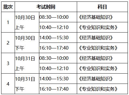 錫林郭勒盟2021年初中級(jí)經(jīng)濟(jì)師考試時(shí)間