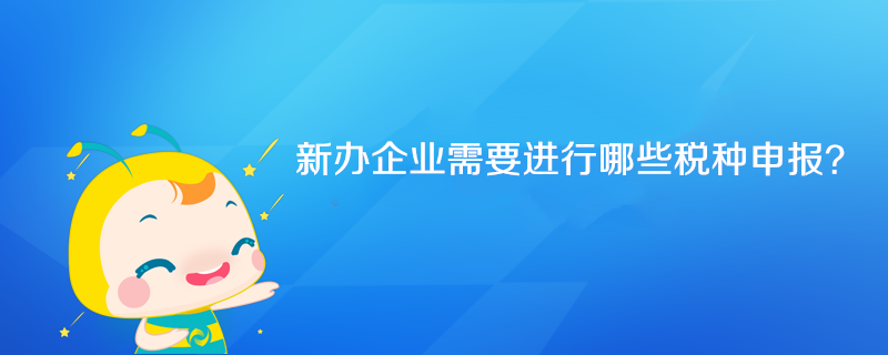 新辦企業(yè)需要進(jìn)行哪些稅種申報(bào)？