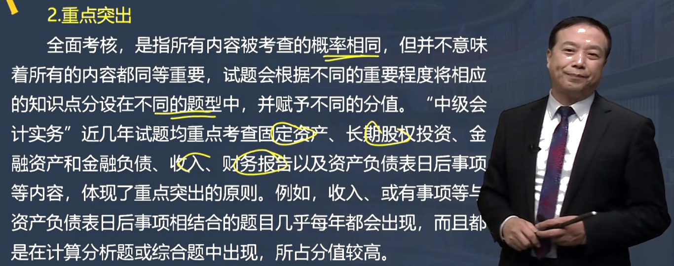 郭建華中級會計實務考情分析 2022考生備考必知！