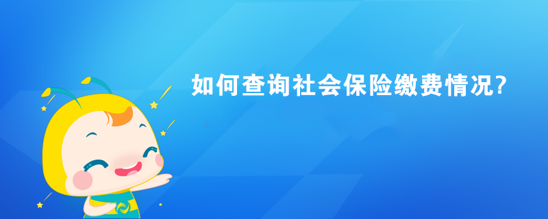 如何查詢社會(huì)保險(xiǎn)繳費(fèi)情況?