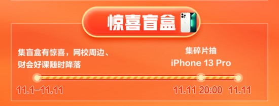 爽十一lucky抽盲盒啦！拼手氣贏iPhone13Pro嗨到家