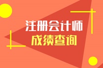 如何查詢注冊會計師考試成績？