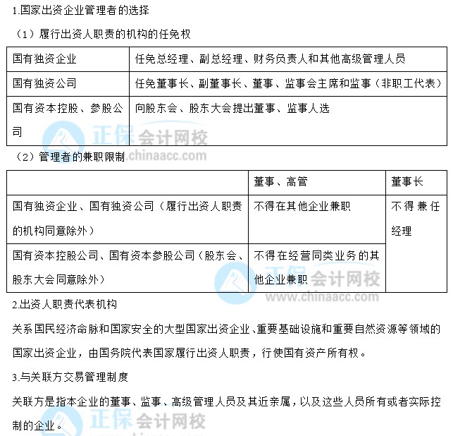 【30天預習計劃】中級會計經濟法知識點28：國有資產管理法律制度