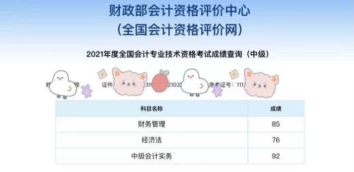 中級(jí)會(huì)計(jì)一年過(guò)三科！不要假裝努力！結(jié)果不會(huì)陪你演戲！