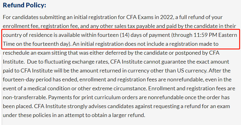 2022年11月CFA報名時間正式出爐！2月1日開始報名