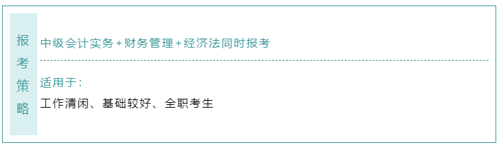 不知道中級(jí)會(huì)計(jì)職稱報(bào)考科目如何搭配？這樣選！