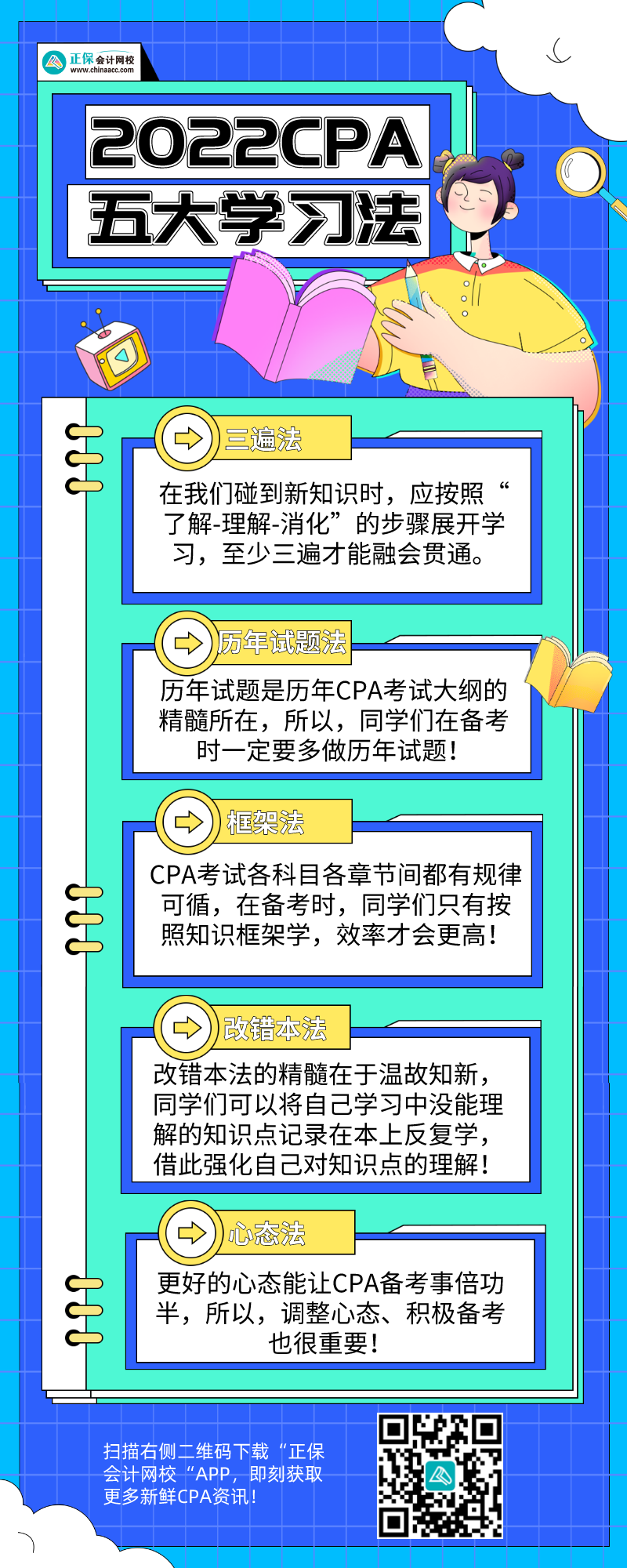 @2022CPA考生 五大學(xué)習(xí)法你get了么？