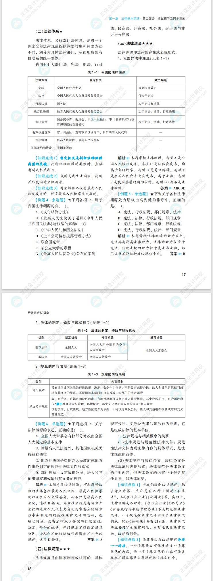 不看血虧！2022注會經(jīng)濟法《應(yīng)試指南》免費試讀來了！