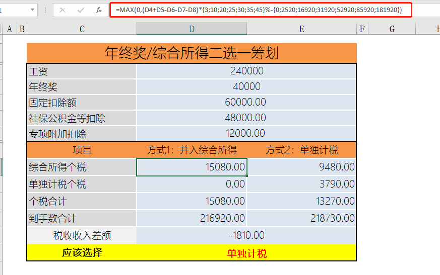 年終獎(jiǎng)計(jì)稅方式到底怎么選最劃算？