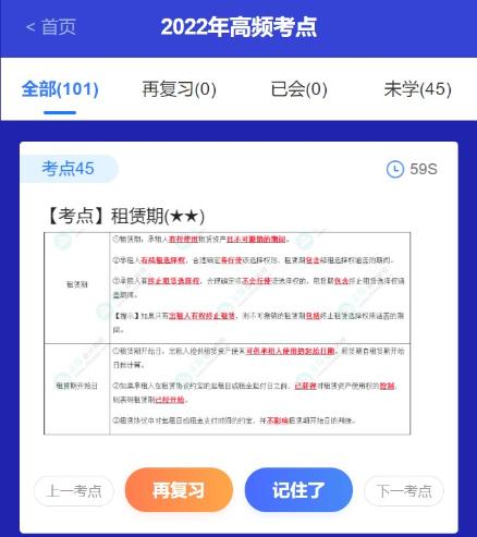 好消息！注會考點(diǎn)速記神器更新啦~60s速記2022高頻考點(diǎn)！