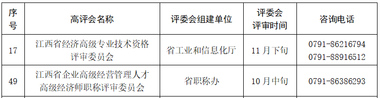 高級(jí)經(jīng)濟(jì)師職稱評(píng)審計(jì)劃