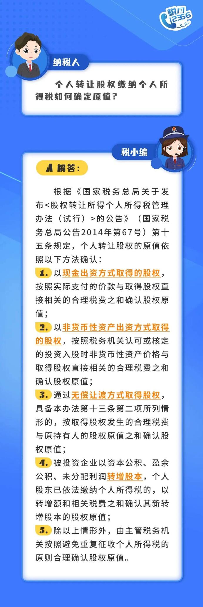 個(gè)人轉(zhuǎn)讓股權(quán)繳納個(gè)人所得稅如何確定原值？