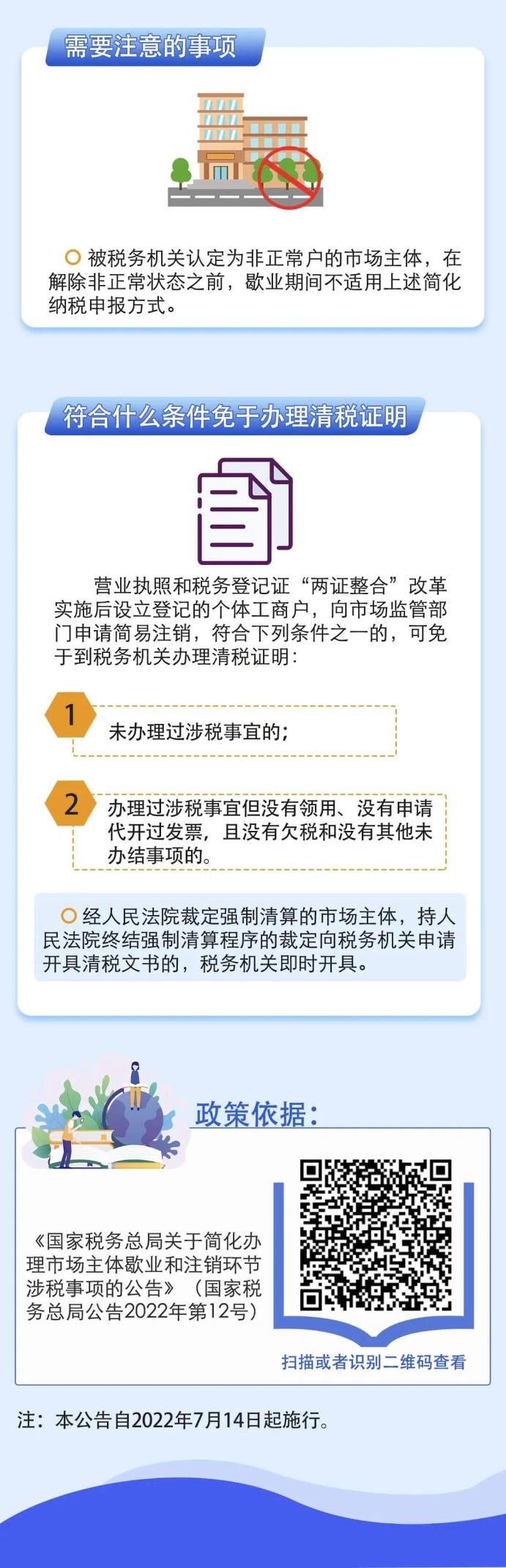 一圖看懂歇業(yè)和注銷環(huán)節(jié)涉稅事項