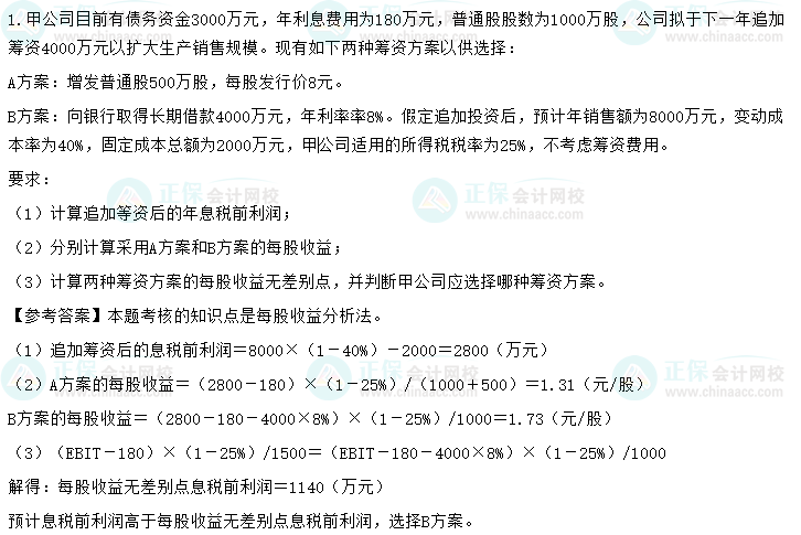 超值精品班2022中級(jí)會(huì)計(jì)財(cái)務(wù)管理考試情況分析【第一批次】