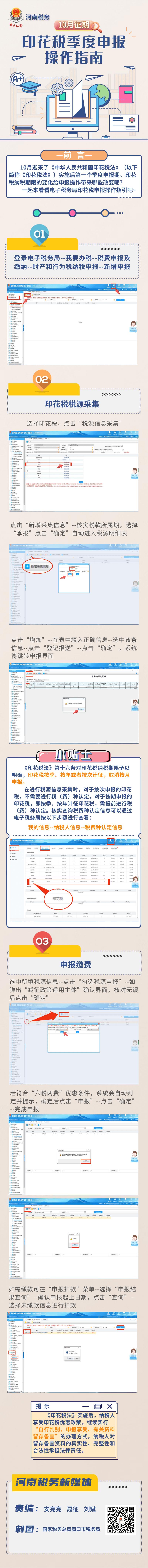 印花稅季度申報(bào)操作指南