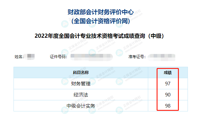 2022中級(jí)會(huì)計(jì)成績公布后要低調(diào)？但實(shí)力不允許?。”仨殨癯鰜?！