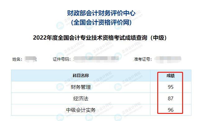 2022中級(jí)會(huì)計(jì)成績公布后要低調(diào)？但實(shí)力不允許??！必須曬出來！