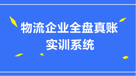 物流企業(yè)全盤真賬實(shí)訓(xùn)系統(tǒng)