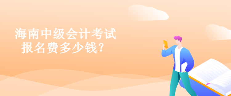 海南中級(jí)會(huì)計(jì)考試報(bào)名費(fèi)多少錢？