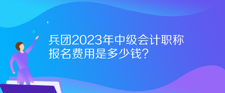 兵團(tuán)2023年中級(jí)會(huì)計(jì)職稱報(bào)名費(fèi)用是多少錢？