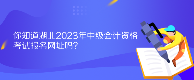 你知道湖北2023年中級會計資格考試報名網(wǎng)址嗎？