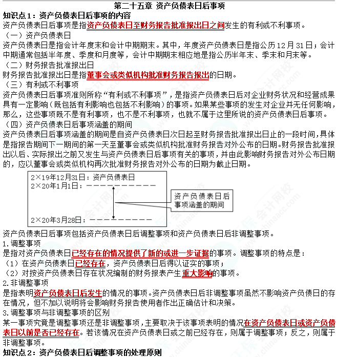 2023cpa《會計》第二十五章基礎備考易錯易混知識點