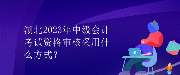 湖北2023年中級(jí)會(huì)計(jì)考試資格審核采用什么方式？