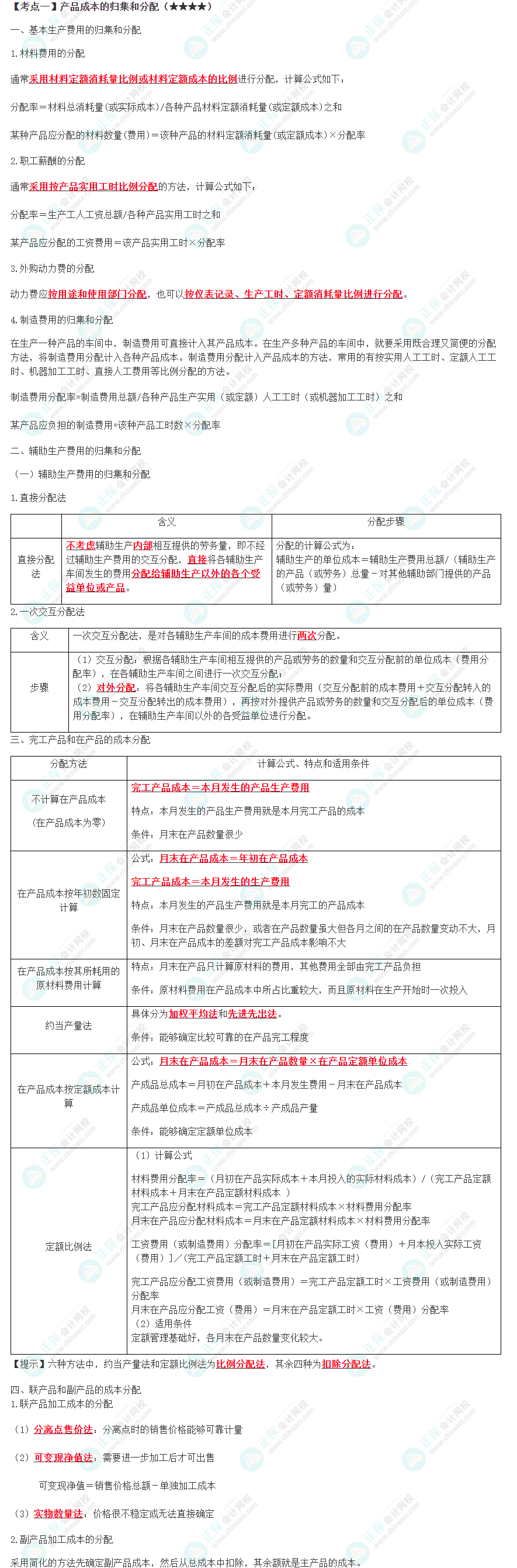 2023年注會(huì)《財(cái)管》高頻考點(diǎn)