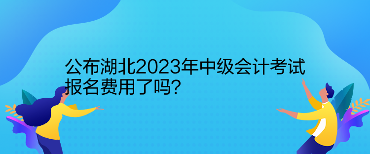 公布湖北2023年中級(jí)會(huì)計(jì)考試報(bào)名費(fèi)用了嗎？