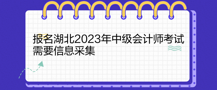 報名湖北2023年中級會計師考試需要信息采集