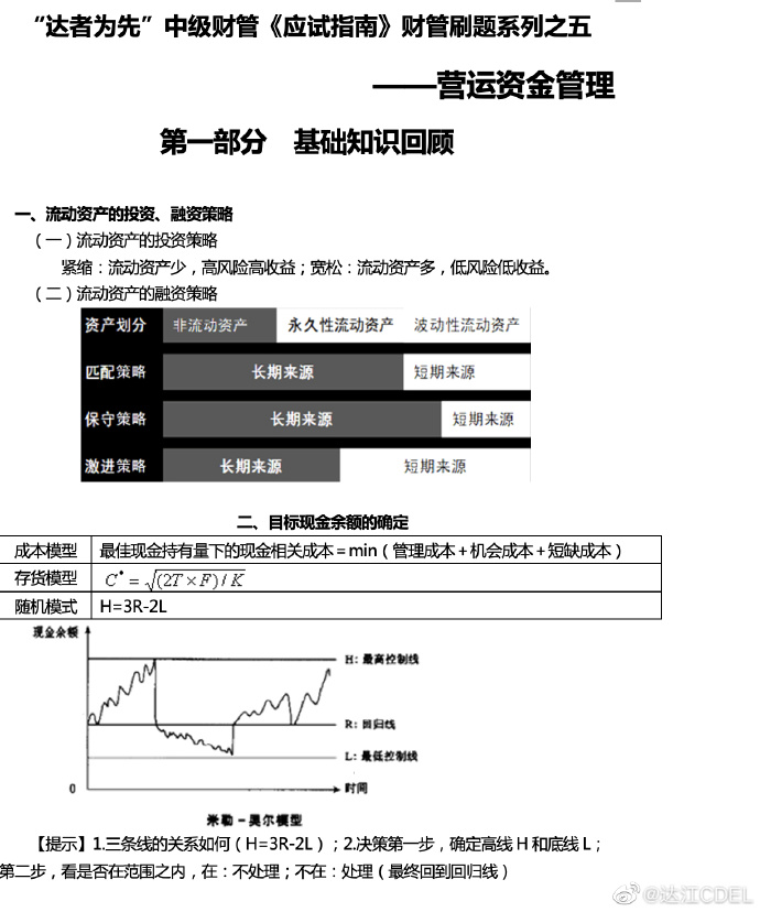 【達(dá)者為先】7月7日19時(shí)達(dá)江中級財(cái)務(wù)管理應(yīng)試指南刷題直播