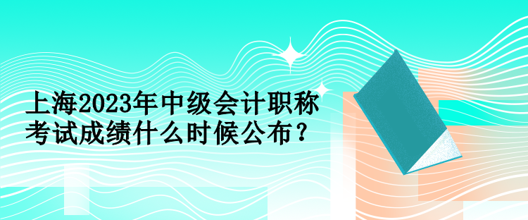 上海2023年中級(jí)會(huì)計(jì)職稱(chēng)考試成績(jī)什么時(shí)候公布？