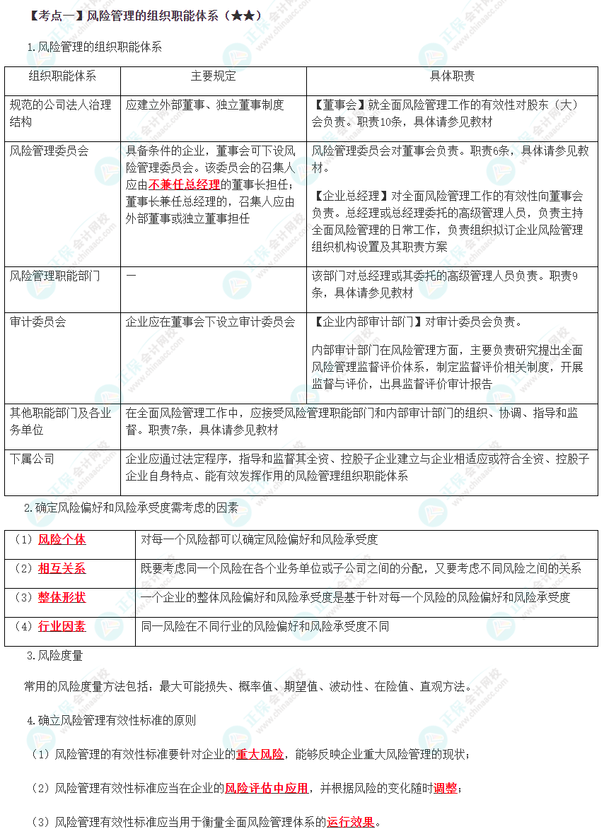 2024年注會《戰(zhàn)略》預(yù)習(xí)考點（第七章）