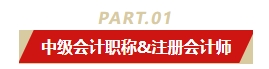 中級會計職稱和哪個證書同時備考最適配？多證在手 多種選擇！