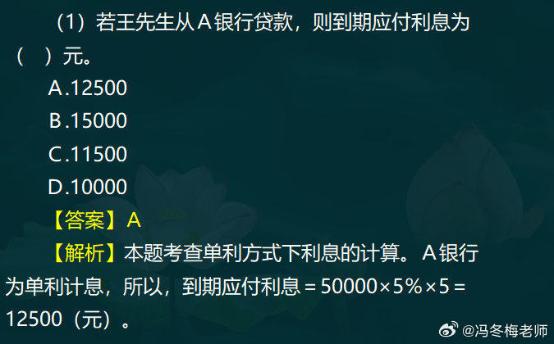 中級經濟師金融案例分析題